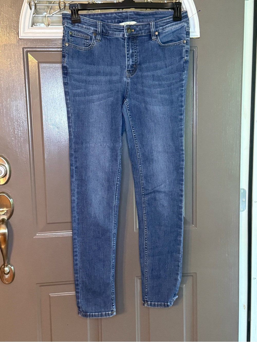 Matilda Jane Skinny Jeans in Mid Blue Wash